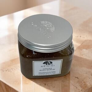 Origins Ginger Body Scrub Smoothing Body Buffer 21 oz Jumbo Size New With Seal